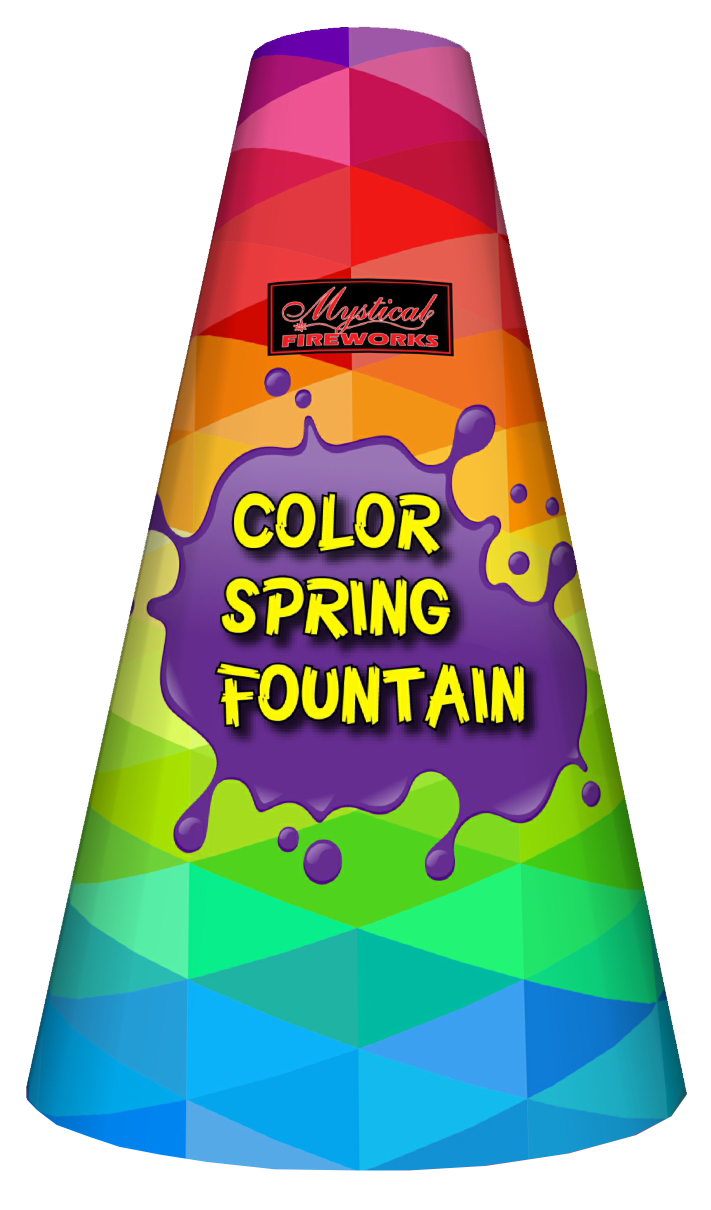 Colour Spring Fountain